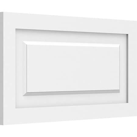 Ekena Millwork Harrison Raised Panel Decorative Wall Panel, 26"W x 14"H x 5/8"P WALP26X14X062HAR